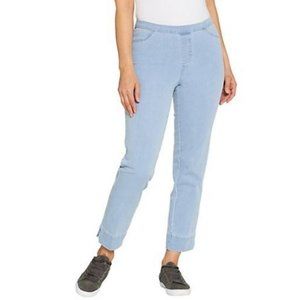Isaac Mizrahi Petite 24/7 Denim Ankle Jeans 4001